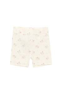 Skirts Shorts: Organic Cotton Everyday Bike Short - Thelma Parchment
