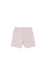 Skirts Shorts: Organic Cotton Modal Elisa Bike Short - Violet Tint