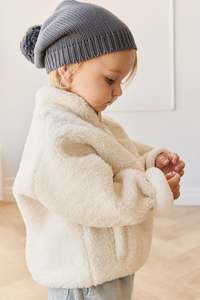 Henrik Zip Pullover - Natural