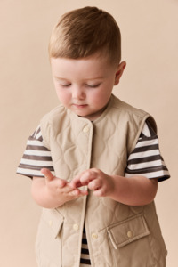 Baby Jackets Coats: Arie Puffer Vest - Rye