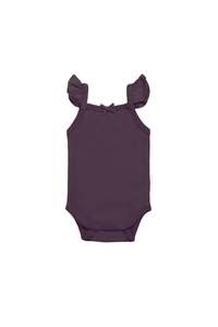 Organic Cotton Bettina Bodysuit - Sugar Plum
