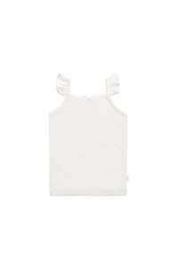 Organic Cotton Bettina Singlet - Milk
