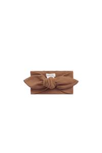 Hair Accessories: Organic Cotton Headband - Cinnamon