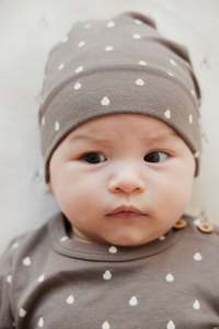 Organic Cotton Reese Beanie - Pears Thyme