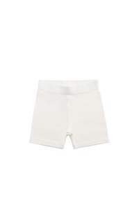 Organic Cotton Bike Short - Milk