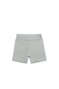 Skirts Shorts: Organic Cotton Bike Short - Lake