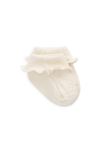 Clementine Sock-Vanilla