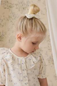 Promo Collection: Organic Cotton Muslin Alora Top-Molly Blue