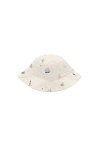 Organic Cotton Woven Bucket Hat-Sailing Day