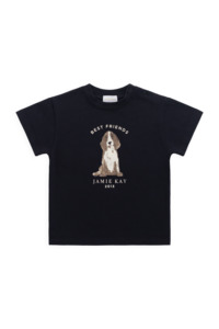 Tops: Organic Cotton Bjorn Tee-Dark Navy Best Friends