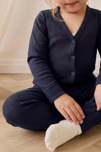 Pants Leggings: Organic Cotton Modal Legging - Eclipse