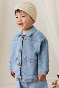 Hair Accessories: Axel Jacket - Bowie Bear Denim
