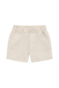 Skirts Shorts: Brighton Linen/Cotton Short - Cassava