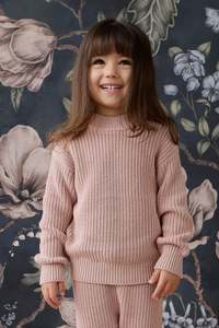 Morgan Jumper - Shell Pink