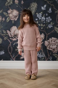 Knitwear: Morgan Pant - Shell Pink