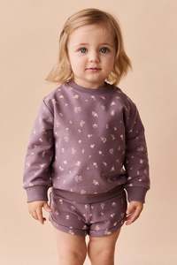 Organic Cotton Ivy Shortie - Polly Gray Ridge