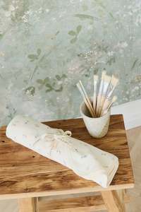 Organic Cotton Murphy Blanket - Savannah Animals Tofu