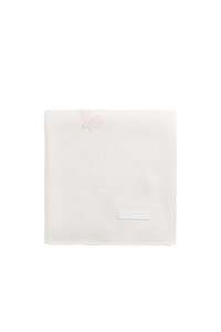 Baby Blankets: Cassie Jacquard Blanket - Egret