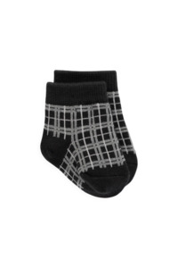 William Socks - Tattersalls Check Basalt