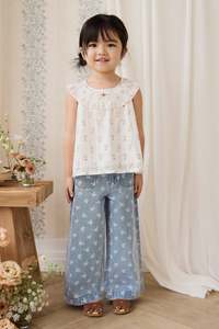 Organic Cotton Saylor Top - Josepha Egret