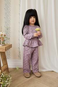 New: Organic Cotton Emiko Pant - Isla Plum