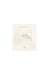Organic Cotton Bow - Briella Whisper