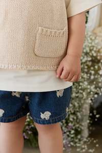 Baby Skirts Shorts: Reid Denim Short - Finnegan Denim