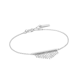 Silver Fringe Fall Bracelet