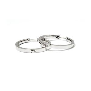 Titanium 24mm Hoop Earrings