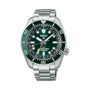 Divers: Seiko - SPB381J Prospex ‘Marine Green’ GMT Automatic Watch