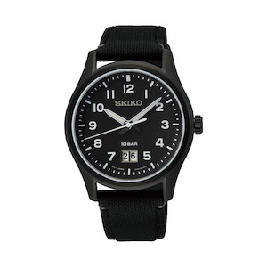 Seiko: Seiko - SUR571P Black Mens Daywear Watch