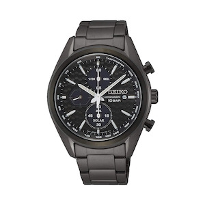 Seiko: Seiko - SSC773P Mens Black Chronograph Watch