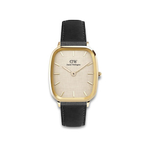 Marlon Sheffield Linen Gold Watch