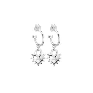 Stolen Girlfriends Club: Love Locket Anchor Earrings