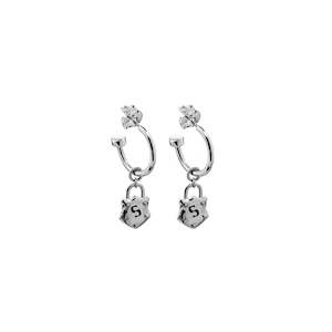 Stolen Girlfriends Club: Shield Anchor Earrings