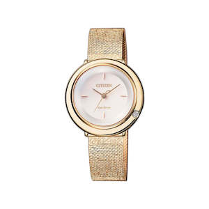 Citizen EM064DC-82D - Gold Ladies Eco-Drive Ambulinal Watch