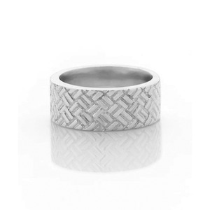 Sterling Silver Weave Ring