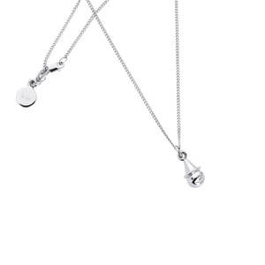 Sterling Silver Pinocchio Head Necklace