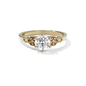 9k Yellow Gold Eternal Engagement 0.80ct Diamond Ring