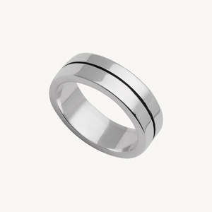 Najo: Horizon Men's Silver Ring