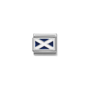 Composable Classic Link 330207/01 Scotland Flag In Silver