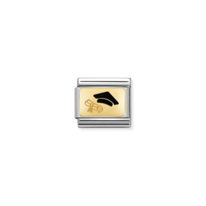 Nomination: Composable Classic Link 030284/27 Graduation Cap in 18k Gold