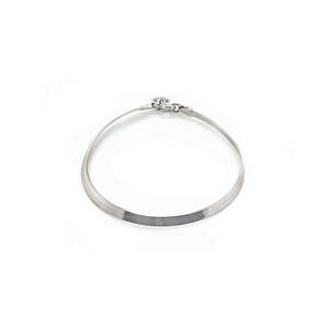 Sterling Silver Mirer Liquid Chain Bracelet