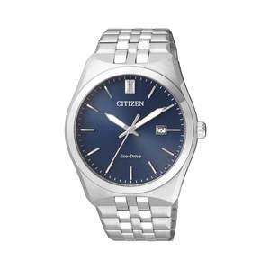 Citizen: Citizen - BM7330-67L Mens Stainless Steel Eco-Drive Dress Watch