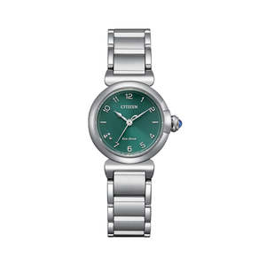 Citizen: Citizen - EM1130-83X Ladies Green Dial Eco Drive Dress Watch
