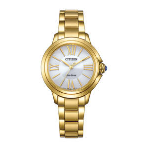 Citizen - EM1162-52A Ladies Eco-Drive L Gold Plated Dress Watch