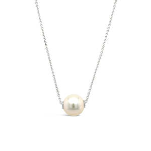 Bridal Jewellery: Sterling Silver & Fresh Water Pearl Necklace