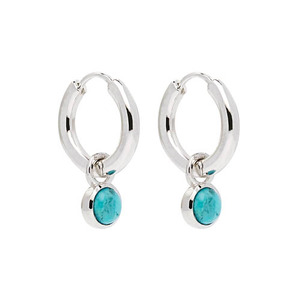 Heavenly Turquoise Silver Earrings