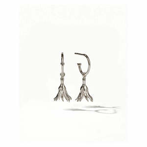 Meadowlark: Sterling Silver Magda Signature Hoop Earrings