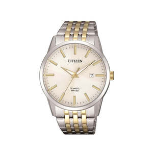 BI5006-81P - Mens Stainless Steel Two Tone Dress Watch